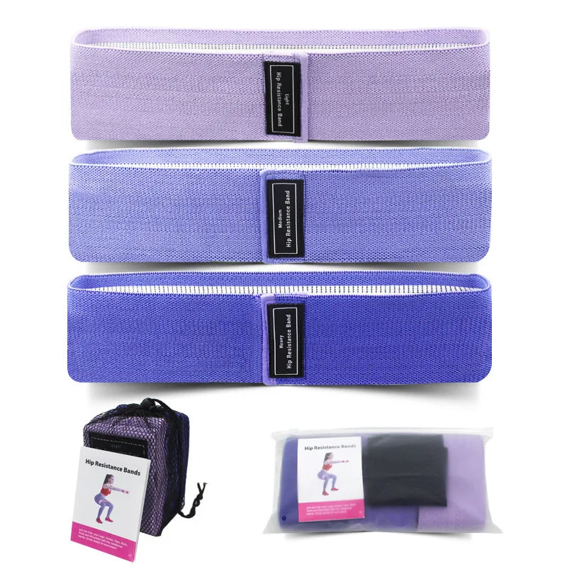 Lot de 3 bandes de résistance pour fitness - Ma boutique